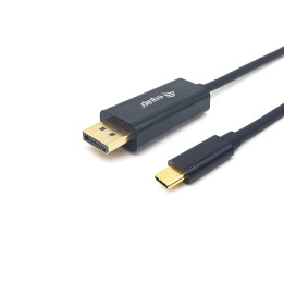 Equip Cabo USB-C para DisplayPort, M M, 1,0 m, 4K 60 Hz
