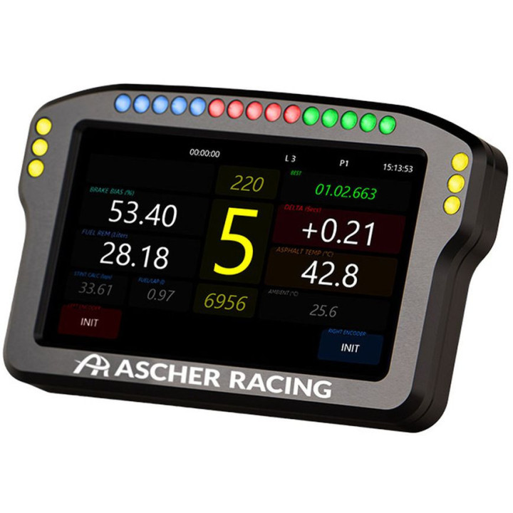 Dashboard 5" Ascher Racing