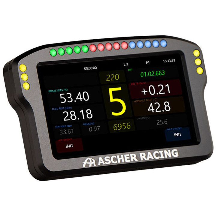 Dashboard 5" Ascher Racing