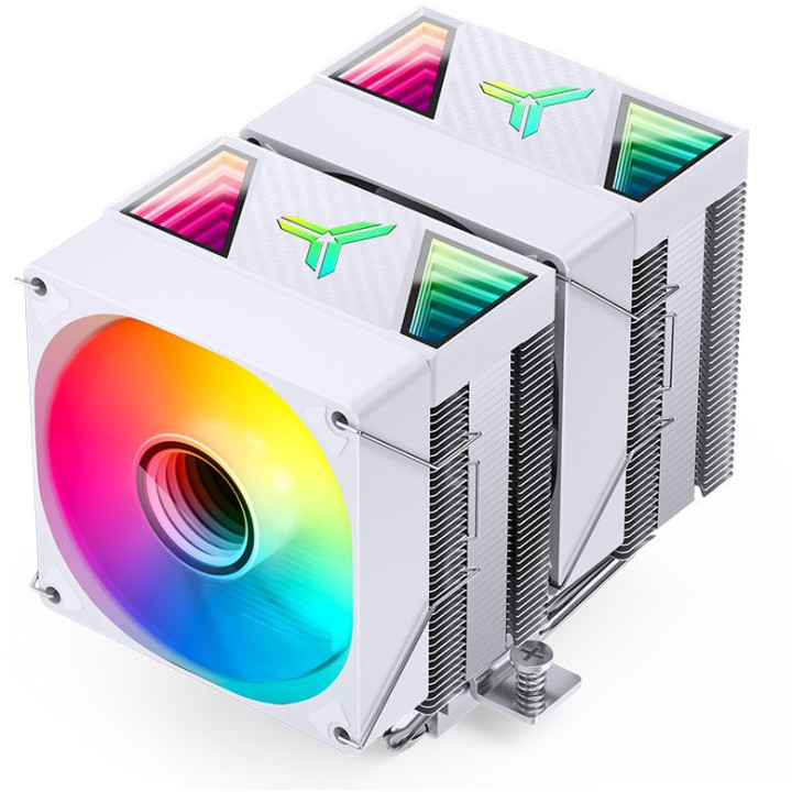 Cooler CPU Jonsbo CR-1400 DV2 ARGB White - 92mm