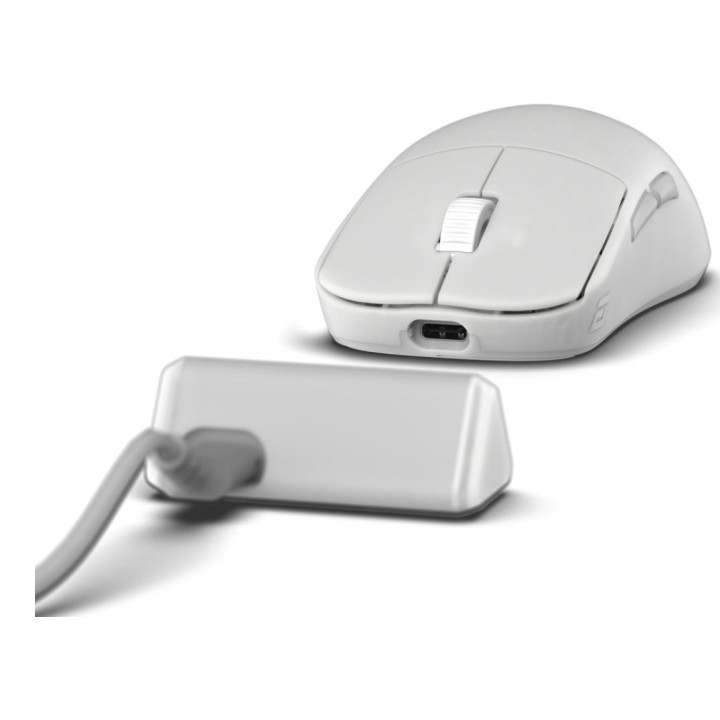 Rato Gaming Endgame Gear OP1w 4k Wireless Gaming Mouse - White Frost