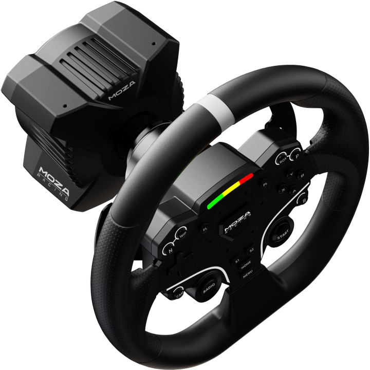 Conjunto MOZA Racing R3 Racing Simulator PC ( Base Volante Direct