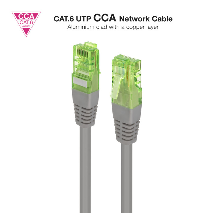 Nanocable 10.20.1400-L30 cabo de rede Cinzento 0,3 m Cat6 U UTP (UTP)