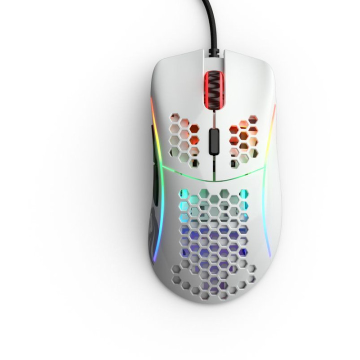 Rato Gaming Glorious Model D Glossy Branco