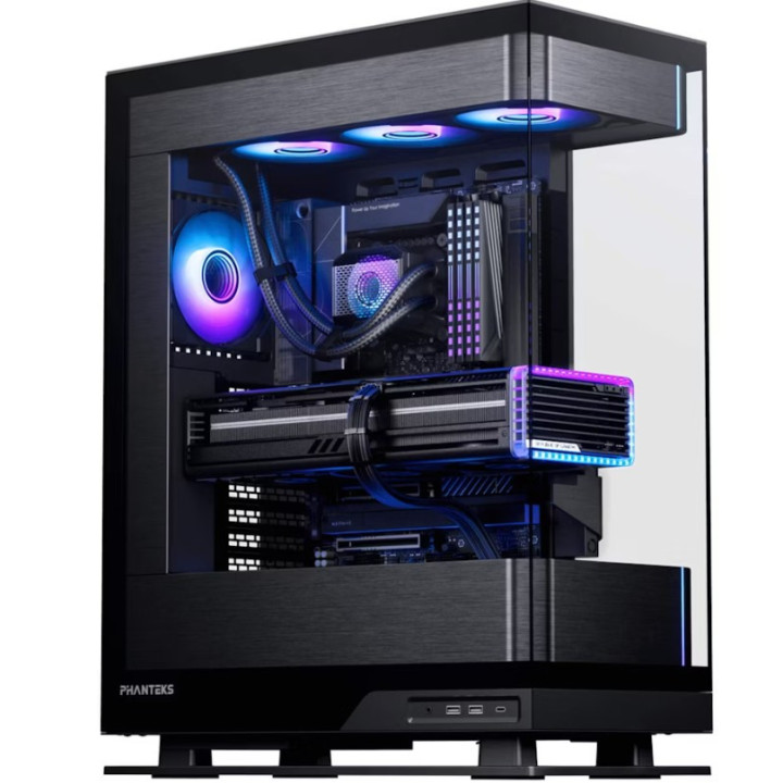 Caixa ATX Phanteks Evolv Series X2 Vidro Temperado DRGB Preta