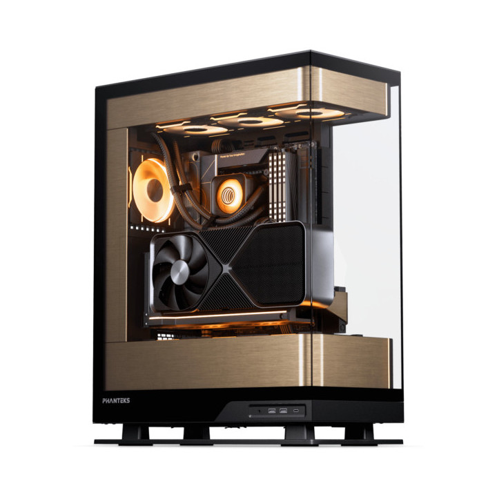 Phanteks Evolv X2 Midi Tower Preto, Dourado