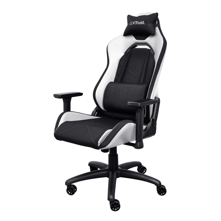 Trust GXT 714 RUYA Cadeira de jogos universal Preto, Branco
