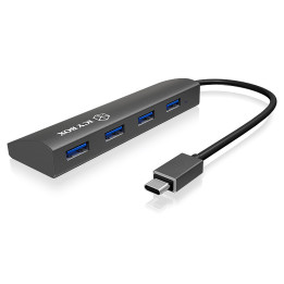 ICY BOX IB-AC6405-C USB 3.2 Gen 1 (3.1 Gen 1) Type-C 5000 Mbit s Antracite