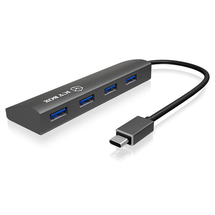 ICY BOX IB-AC6405-C USB 3.2 Gen 1 (3.1 Gen 1) Type-C 5000 Mbit s Antracite