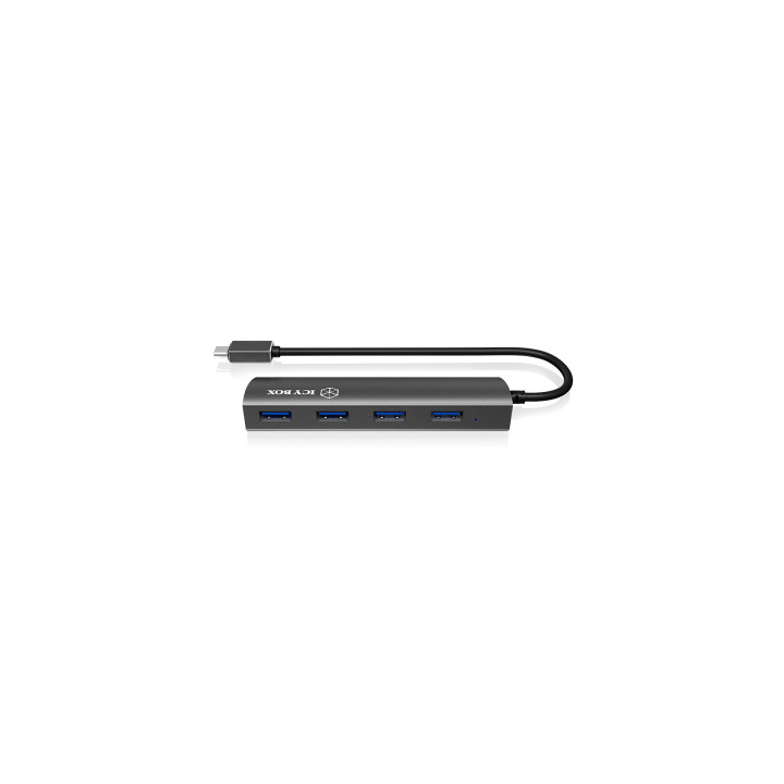 ICY BOX IB-AC6405-C USB 3.2 Gen 1 (3.1 Gen 1) Type-C 5000 Mbit s Antracite