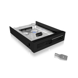 ICY BOX IB-2217ASTS 8,89 cm (3.5") Bandeja para disco rígido Preto