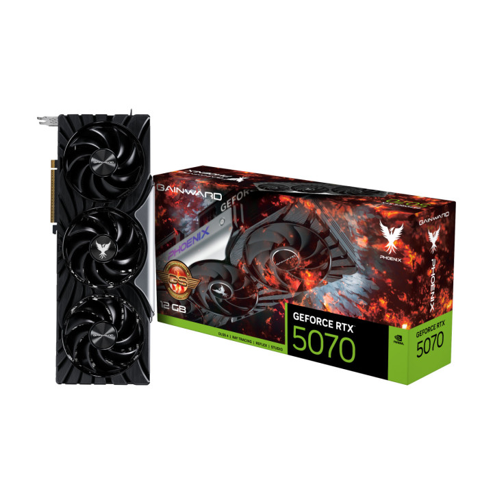 Gráfica Gainward GeForce RTX 5070 Phoenix GS NVIDIA 12 GB GDDR7