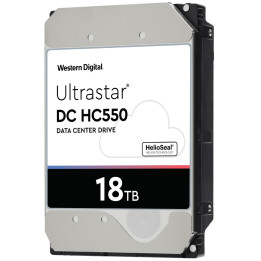 Western Digital Ultrastar DC HC550 unidade de disco rígido 18 TB 7200 RPM 512 MB 3.5" SAS