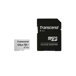 Transcend TS128GUSD300S-A cartão de memória 128 GB MicroSDXC NAND Classe 10