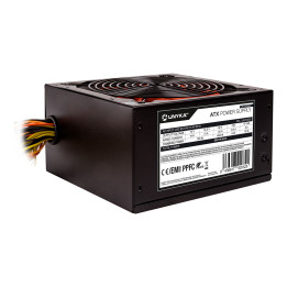 UNYKAch UK210551 fonte de alimentação 550 W 20+4 pin ATX ATX Preto, Vermelho