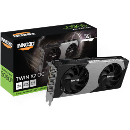 Gráfica INNO3D GeForce RTX 5060 Ti TWIN X2 OC NVIDIA 8 GB GDDR7