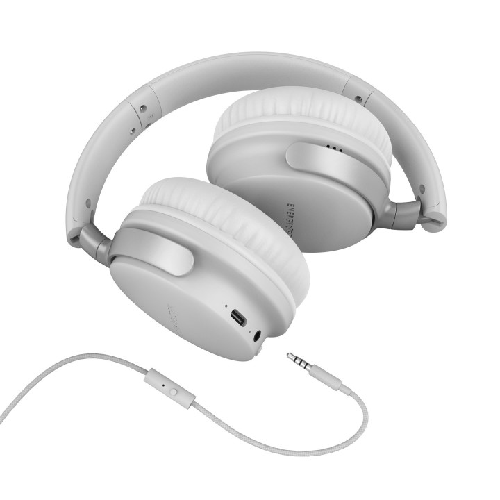 Energy Sistem Style 3 Auscultadores Com fios e sem fios Fita de cabeça Chamadas Música USB Type-C Bluetooth Cinzento