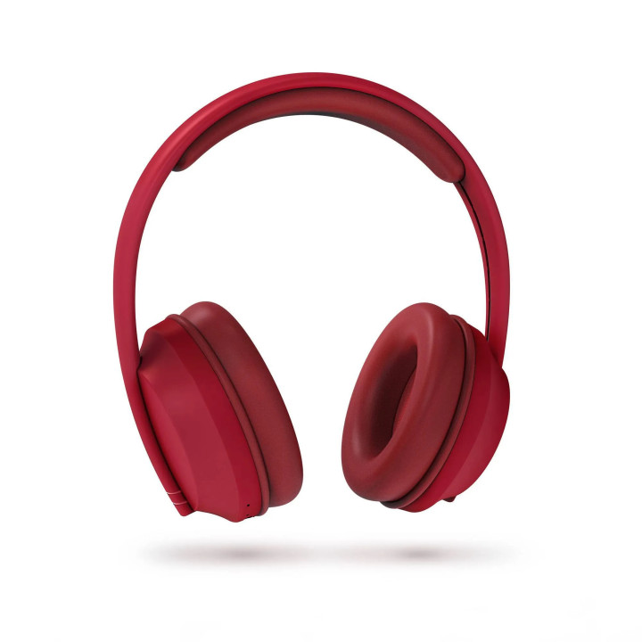 Energy Sistem Hoshi Eco Auscultadores Sem fios Fita de cabeça Chamadas Música USB Type-C Bluetooth Vermelho