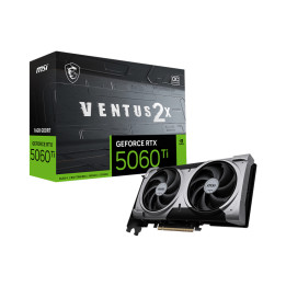 Gráfica MSI VENTUS GeForce RTX 5060 TI 16G 2X OC PLUS NVIDIA 16 GB GDDR7