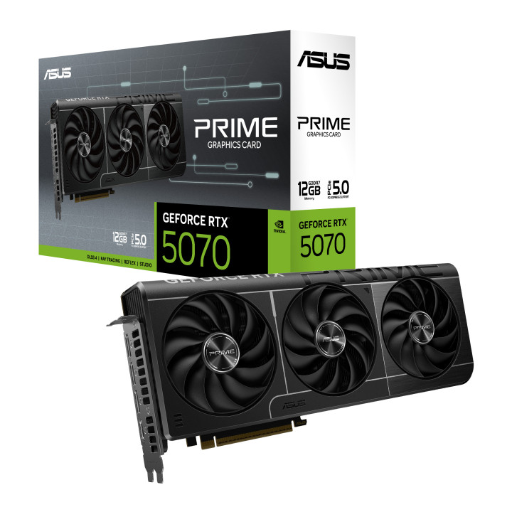 Gráfica ASUS Prime -RTX5070-12G NVIDIA GeForce RTX 5070 12 GB GDDR7