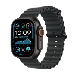 Apple Watch Ultra 2 OLED 49 mm Digital 410 x 502 pixels Ecrã táctil 4G Preto Wi-Fi GPS