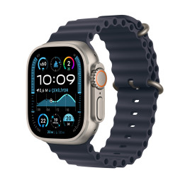 Apple Watch Ultra 2 OLED 49 mm Digital 410 x 502 pixels Ecrã táctil 4G Titânio Wi-Fi GPS