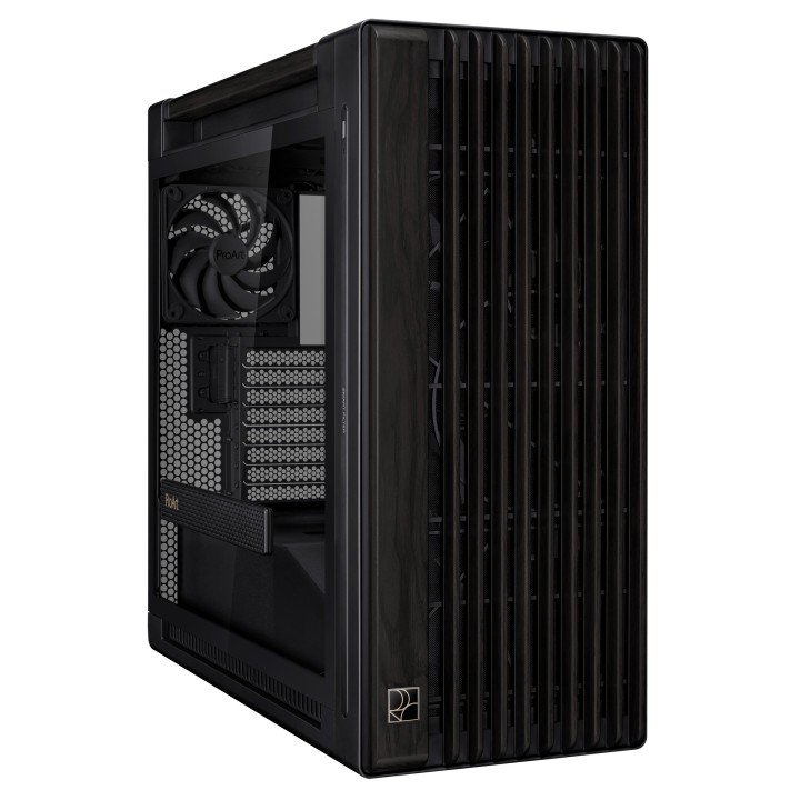 ASUS ProArt PA602 Wood Edition Midi Tower Preto