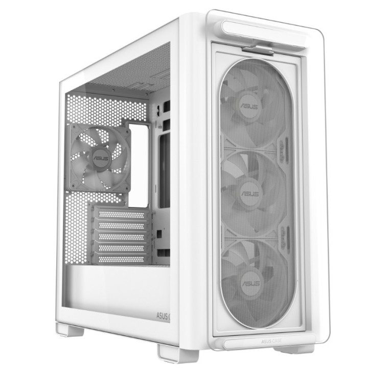 Caixa Micro-ATX Asus A23 Plus ARGB Branca