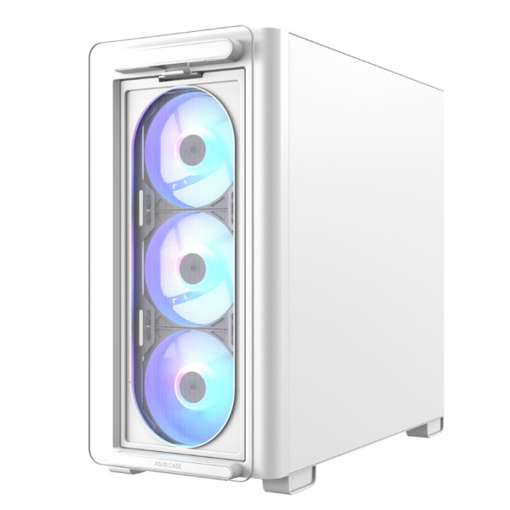Caixa Micro-ATX Asus A23 Plus ARGB Branca