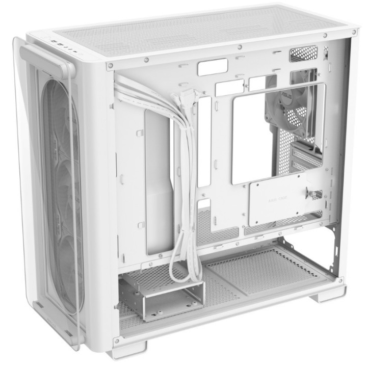 Caixa Micro-ATX Asus A23 Plus ARGB Branca