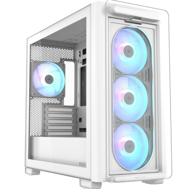 Caixa Micro-ATX Asus A23 Plus ARGB Branca