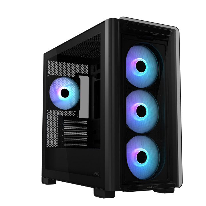 Caixa Micro-ATX Asus A23 Plus ARGB Preta