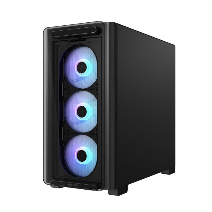 Caixa Micro-ATX Asus A23 Plus ARGB Preta