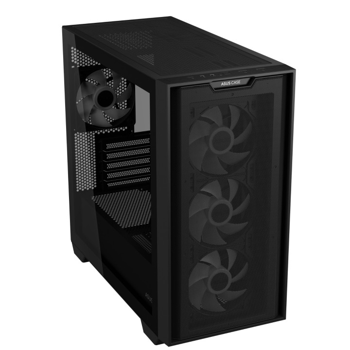 Caixa Micro-ATX Asus A21 Plus ARGB Preta