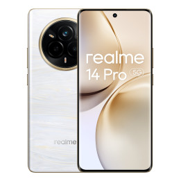 realme 14 Pro 5G 17,2 cm (6.77") Dual SIM Android 15 USB Type-C 12 GB 512 GB 6000 mAh Branco