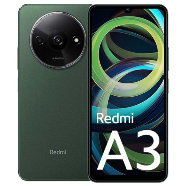 Smartphone Xiaomi Redmi A3 17 cm (6.71") Dual SIM Android 14 4G USB Type-C 3 GB 64 GB 5000 mAh Verde