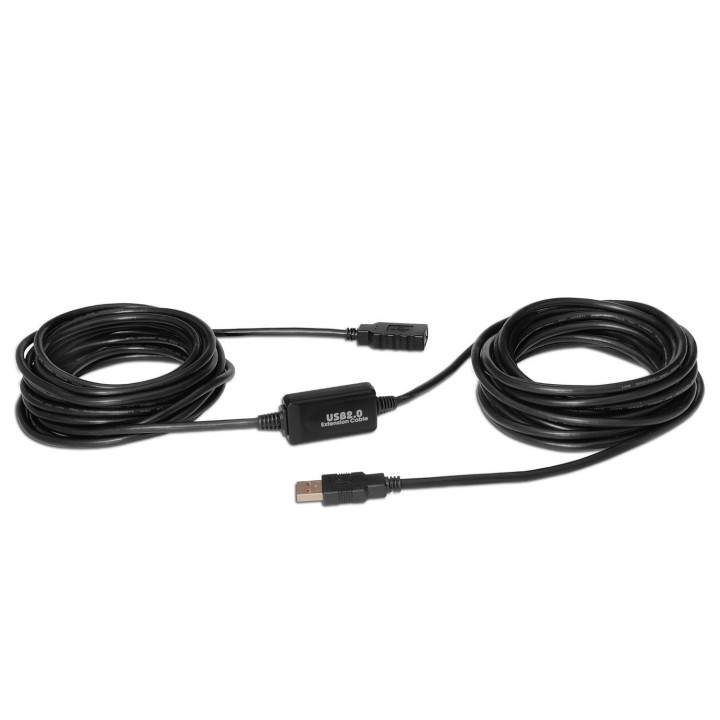 AISENS A101-0020 cabo USB USB 2.0 15 m USB A Preto