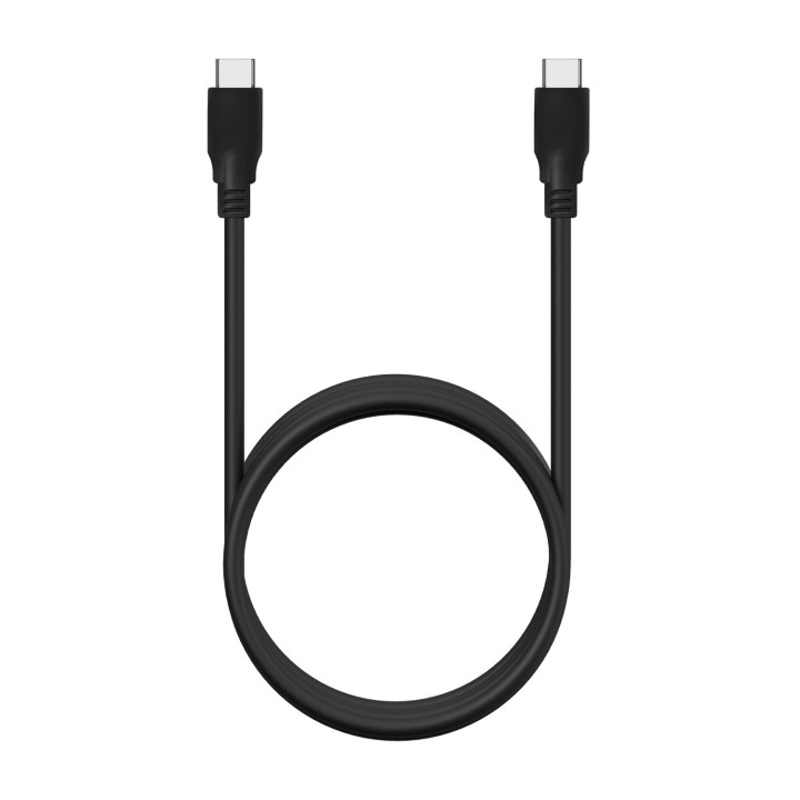 AISENS A107-0701 cabo USB USB 3.2 Gen 2x2 0,6 m USB C Preto