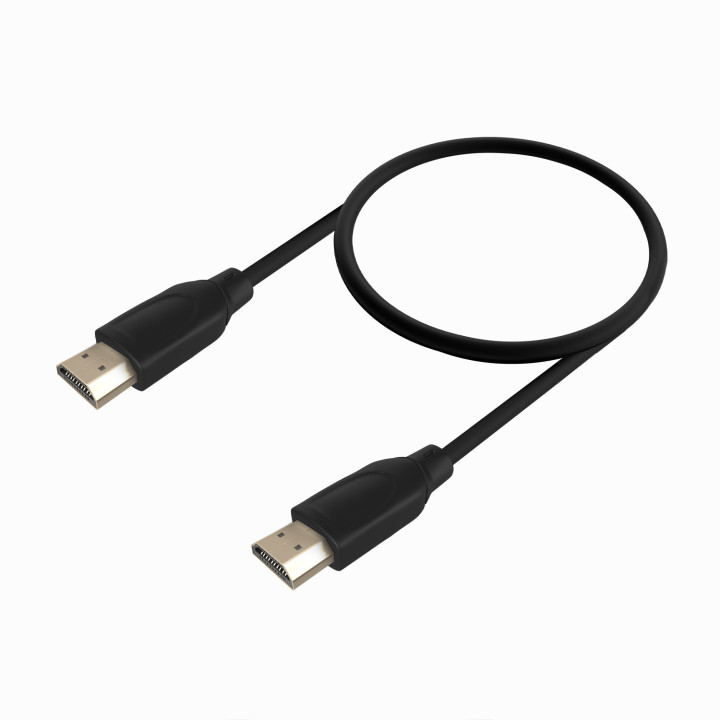 AISENS A120-0721 cabo HDMI 0,5 m HDMI Type A (Standard) Preto