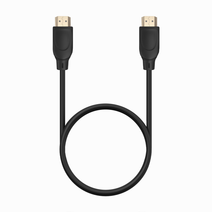 AISENS A120-0721 cabo HDMI 0,5 m HDMI Type A (Standard) Preto