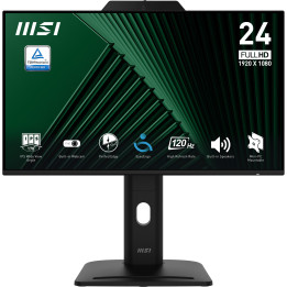 MSI Pro MP242PMG monitor de ecrã 60,5 cm (23.8") 1920 x 1080 pixels Full HD LCD Preto