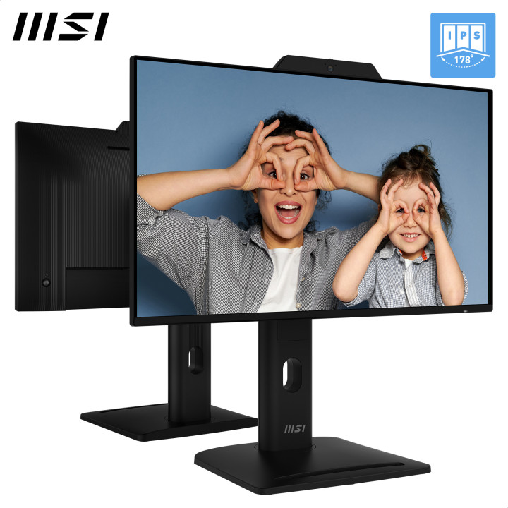 MSI Pro MP242PMG monitor de ecrã 60,5 cm (23.8") 1920 x 1080 pixels Full HD LCD Preto