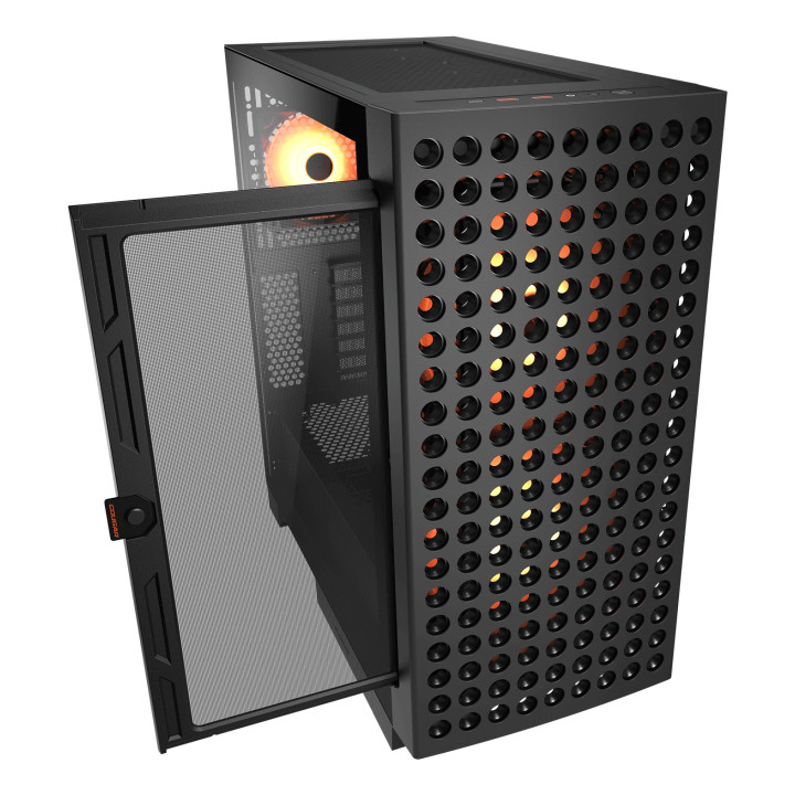 COUGAR Gaming Airface ECO RGB Midi Tower Preto