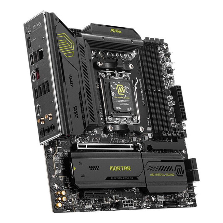 MSI MAG B850M MORTAR WIFI motherboard AMD B850 Ranhura AM5 micro ATX