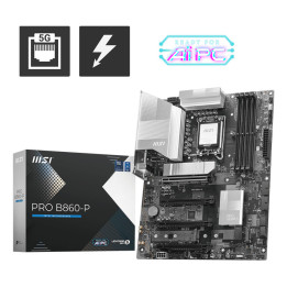 Motherboard MSI PRO B860-P Intel B860 LGA 1851 (Socket V1) ATX