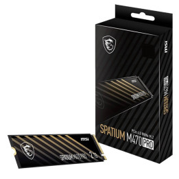 SSD MSI SPATIUM M470 PRO PCIe 4.0 NVMe M.2 2 TB PCI Express 4.0 3D NAND