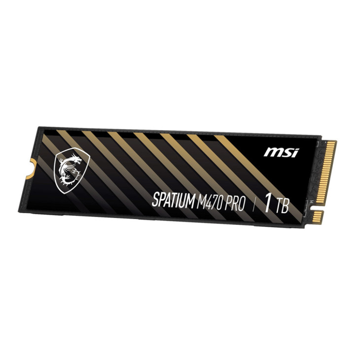MSI Spatium M470 PRO PCIe 4.0 NVMe M.2 1TB PCI Express 4.0 3D NAND