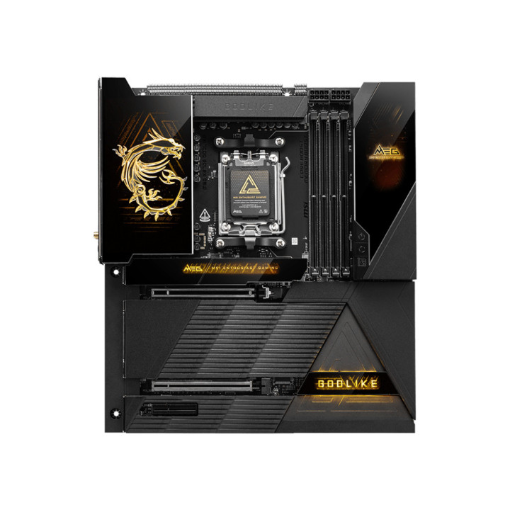 MSI MEG X870E GODLIKE motherboard AMD X870E Ranhura AM5 ATX extensível