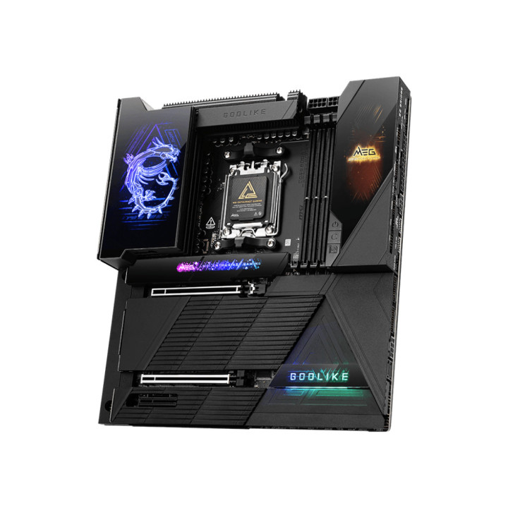 MSI MEG X870E GODLIKE motherboard AMD X870E Ranhura AM5 ATX extensível