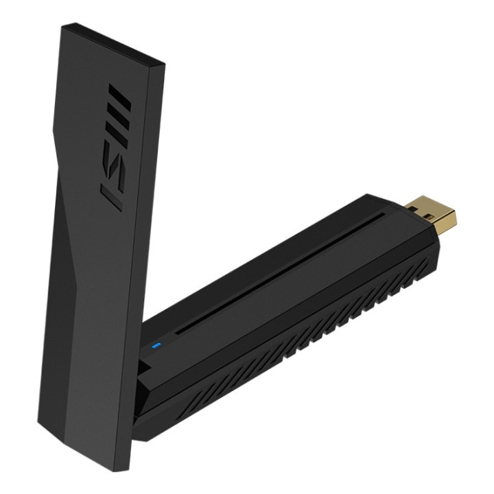 MSI BE6500 WiFi7 USB Stick - Dongle placa adaptador de interface USB 3.2 Gen 1 (3.1 Gen 1)